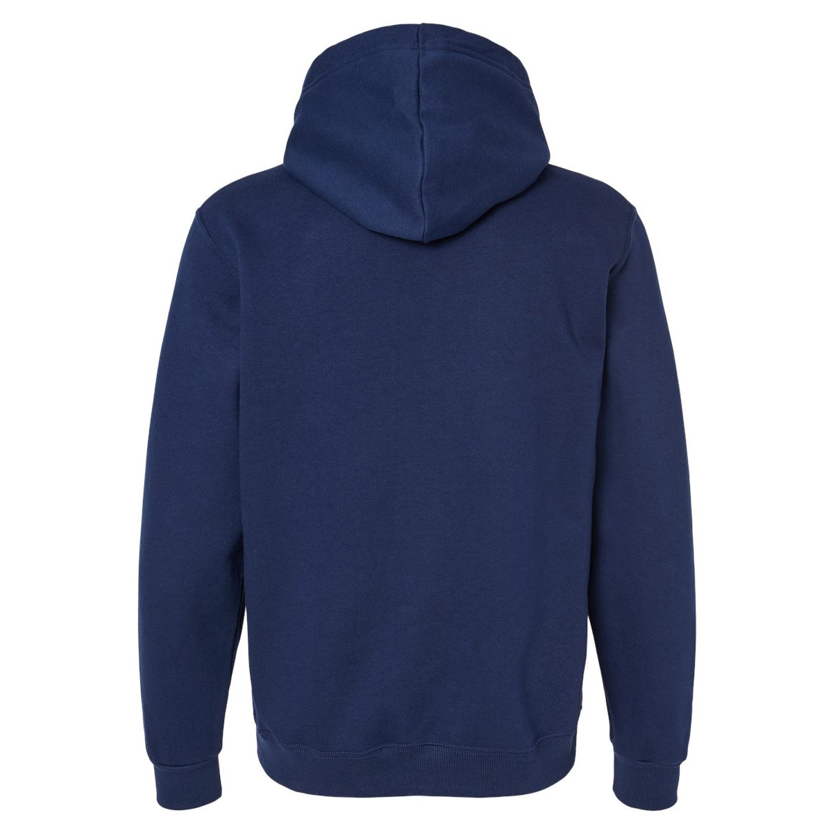 Navy Blue - Back - Jerzees Unisex Adult Eco Premium Hoodie