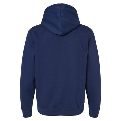 Navy Blue - Back - Jerzees Unisex Adult Eco Premium Hoodie