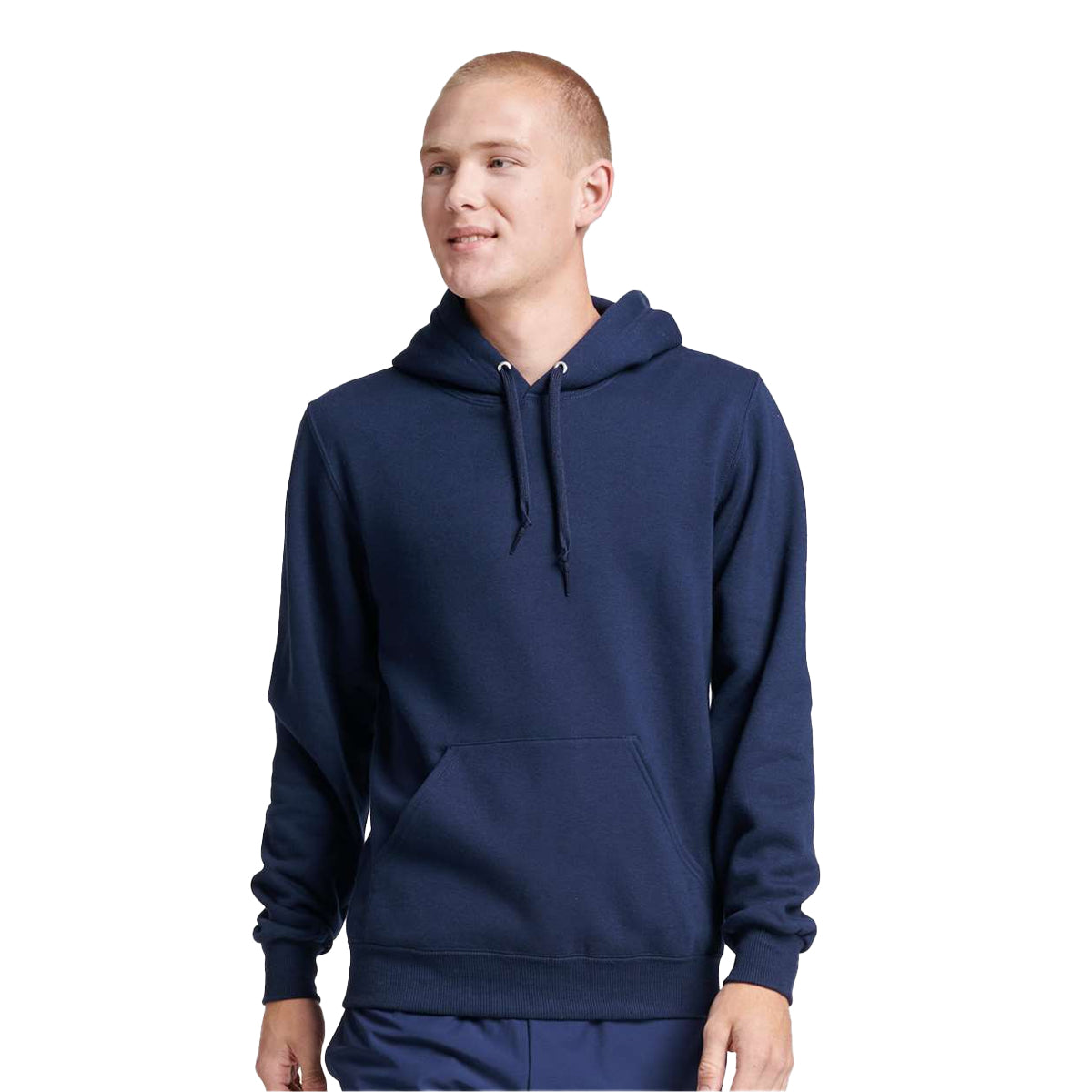 Navy Blue - Side - Jerzees Unisex Adult Eco Premium Hoodie