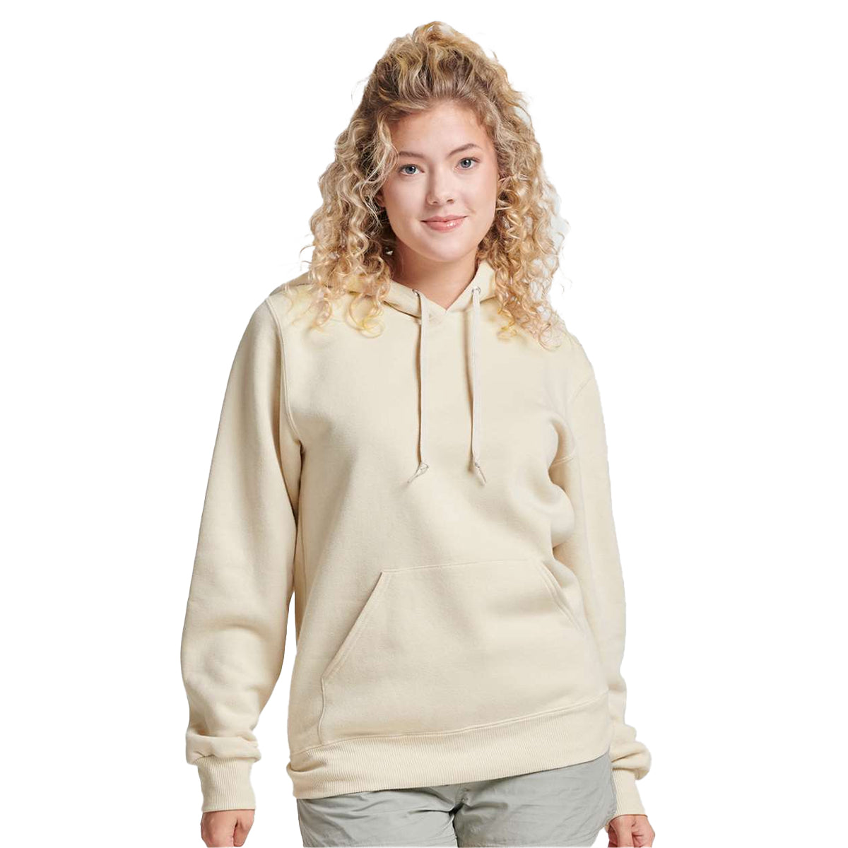 Putty - Side - Jerzees Unisex Adult Eco Premium Hoodie