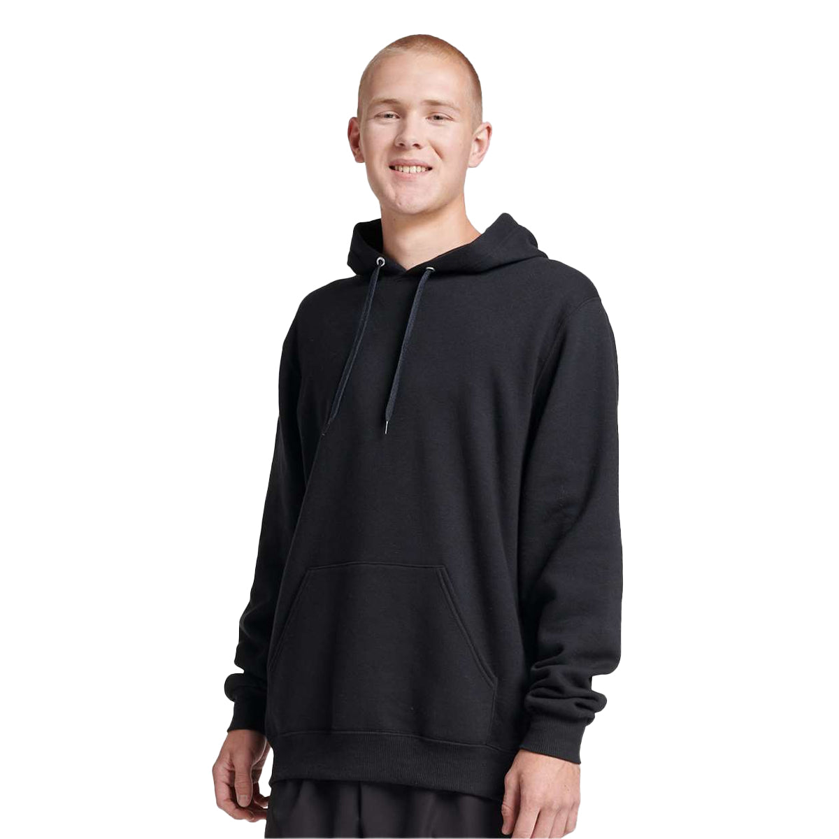 Black Ink - Side - Jerzees Unisex Adult Eco Premium Hoodie