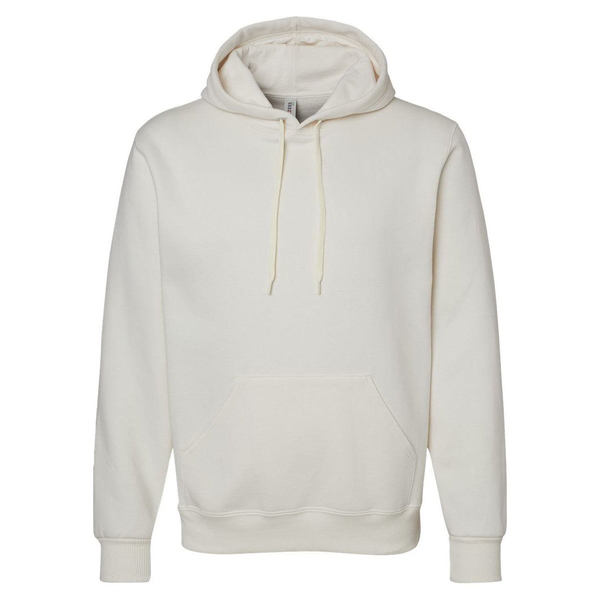Sweet Cream Heather - Front - Jerzees Unisex Adult Eco Premium Hoodie