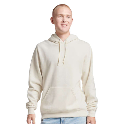 Sweet Cream Heather - Side - Jerzees Unisex Adult Eco Premium Hoodie