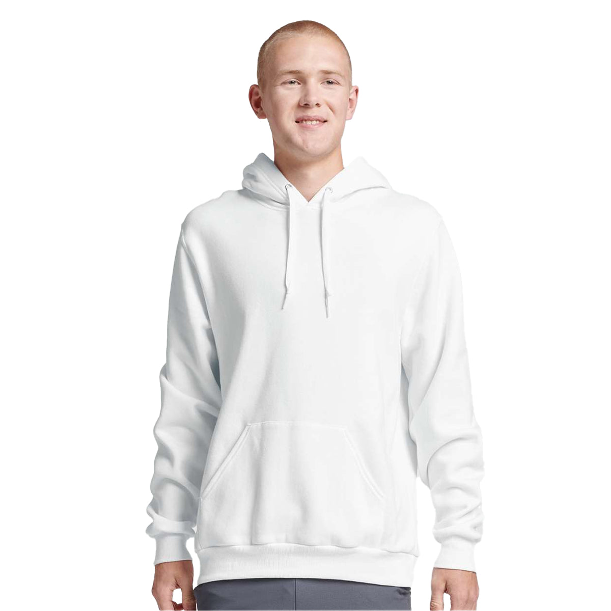 White - Side - Jerzees Unisex Adult Eco Premium Hoodie