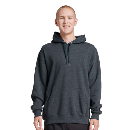 Black Ink Heather - Side - Jerzees Unisex Adult Eco Premium Hoodie