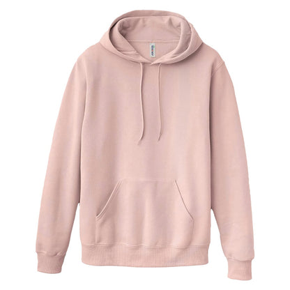 Blush Pink - Front - Jerzees Unisex Adult Eco Premium Hoodie