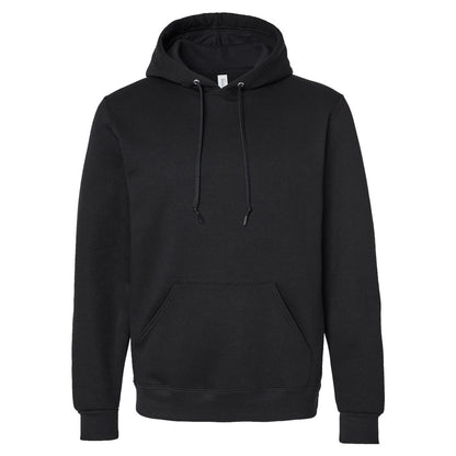 Black Ink - Front - Jerzees Unisex Adult Eco Premium Hoodie