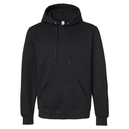Black Ink - Front - Jerzees Unisex Adult Eco Premium Hoodie