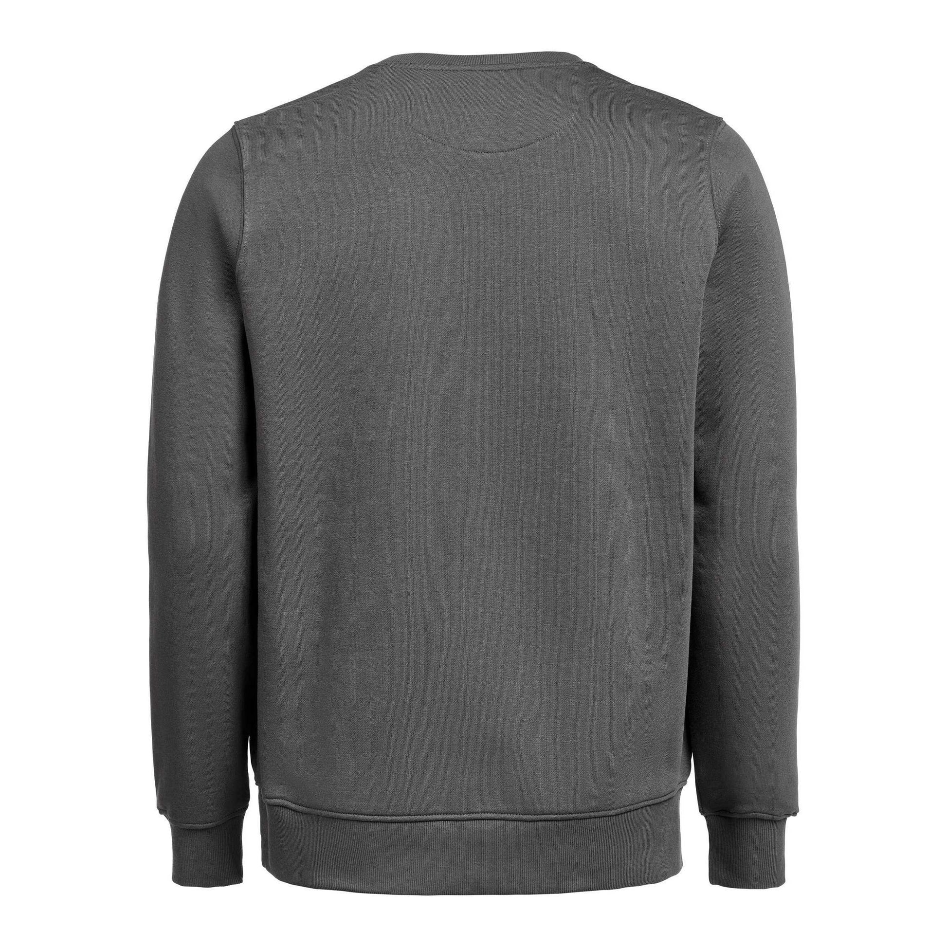 Charcoal - Back - Untagged Movement Mens Crew Neck Regular Sweatshirt