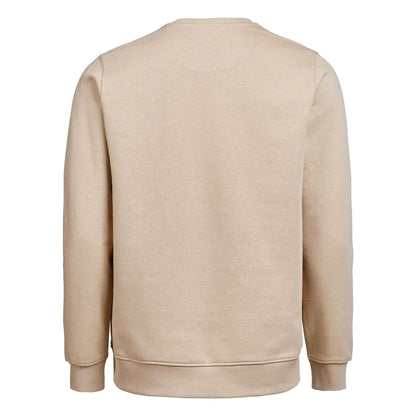 Latte - Back - Untagged Movement Mens Crew Neck Regular Sweatshirt