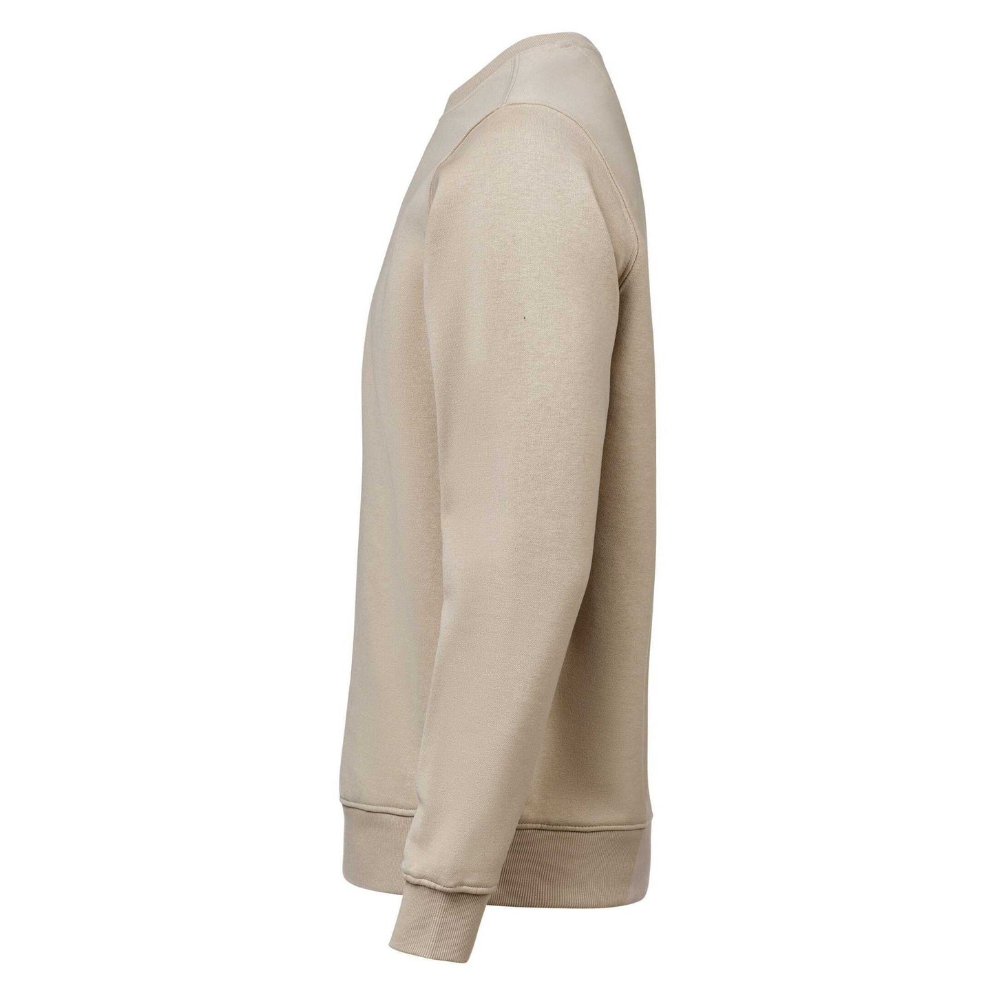 Latte - Side - Untagged Movement Mens Crew Neck Regular Sweatshirt