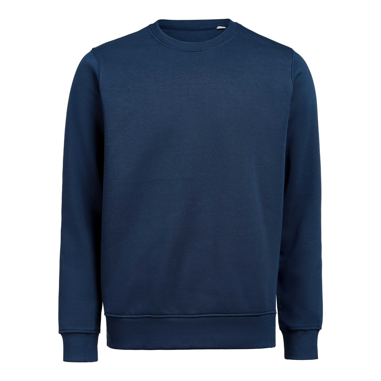 Navy - Front - Untagged Movement Mens Crew Neck Regular Sweatshirt
