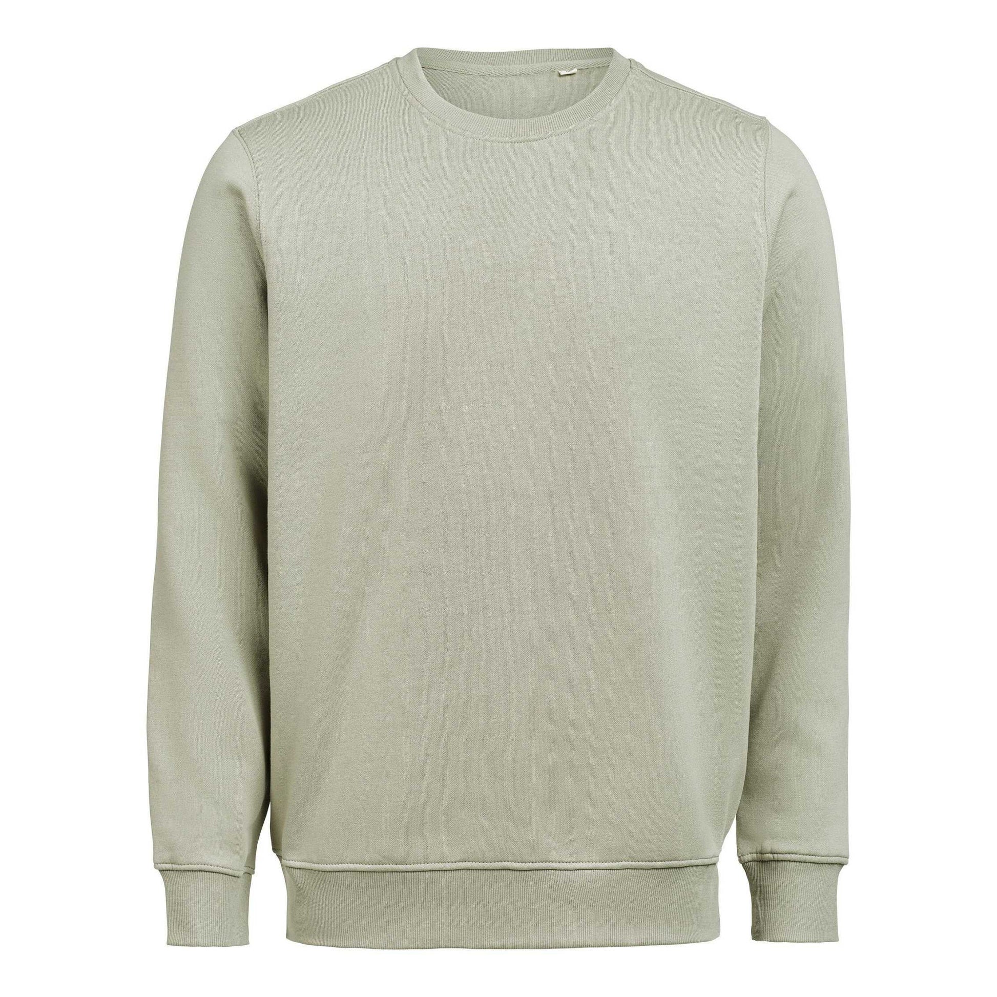 Sage - Front - Untagged Movement Mens Crew Neck Regular Sweatshirt
