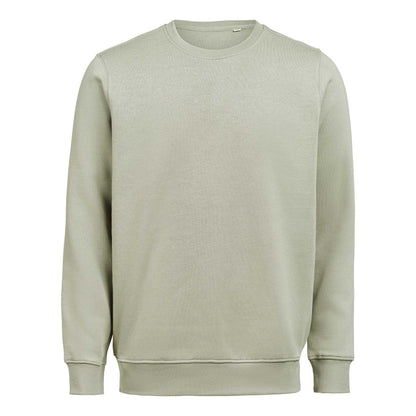 Sage - Front - Untagged Movement Mens Crew Neck Regular Sweatshirt