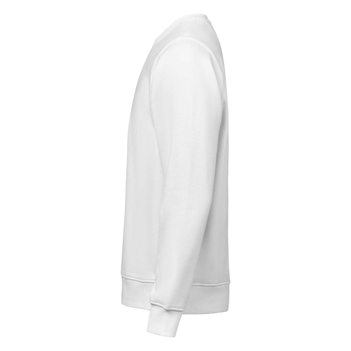 White - Side - Untagged Movement Mens Crew Neck Regular Sweatshirt