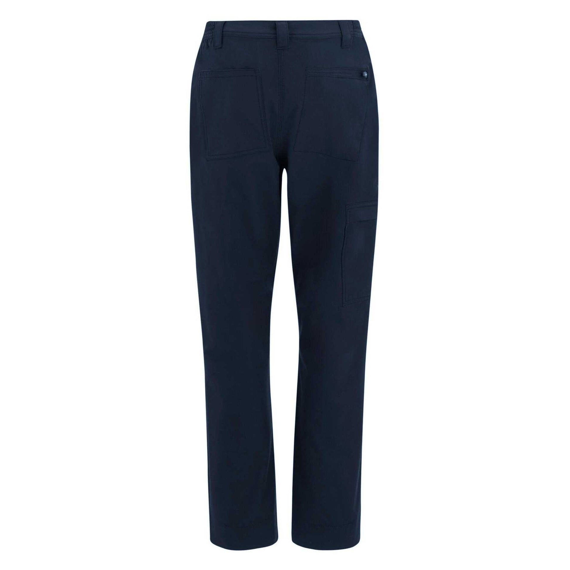 Navy - Back - Regatta Professional Womens-Ladies Pro Action Stretch Trousers