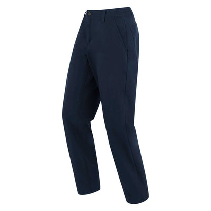 Navy - Side - Regatta Professional Womens-Ladies Pro Action Stretch Trousers