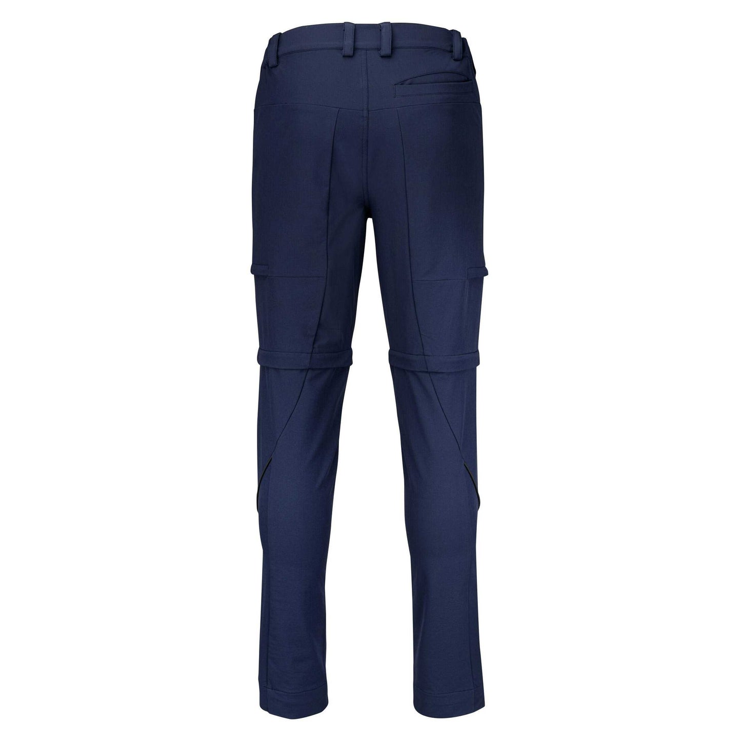 Navy - Back - Printer Mens Ultra Plain Zip-Off Trousers