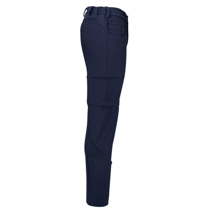 Navy - Lifestyle - Printer Mens Ultra Plain Zip-Off Trousers