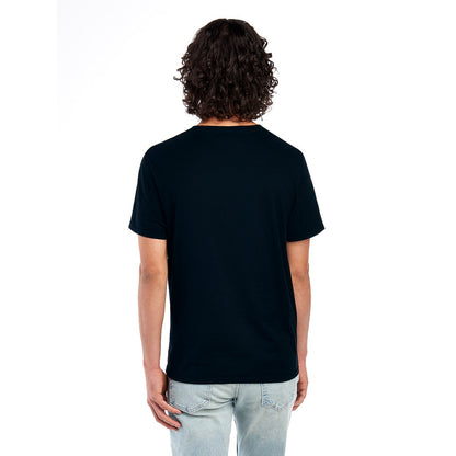 Black - Back - Jerzees Mens Eco Premium Organic T-Shirt
