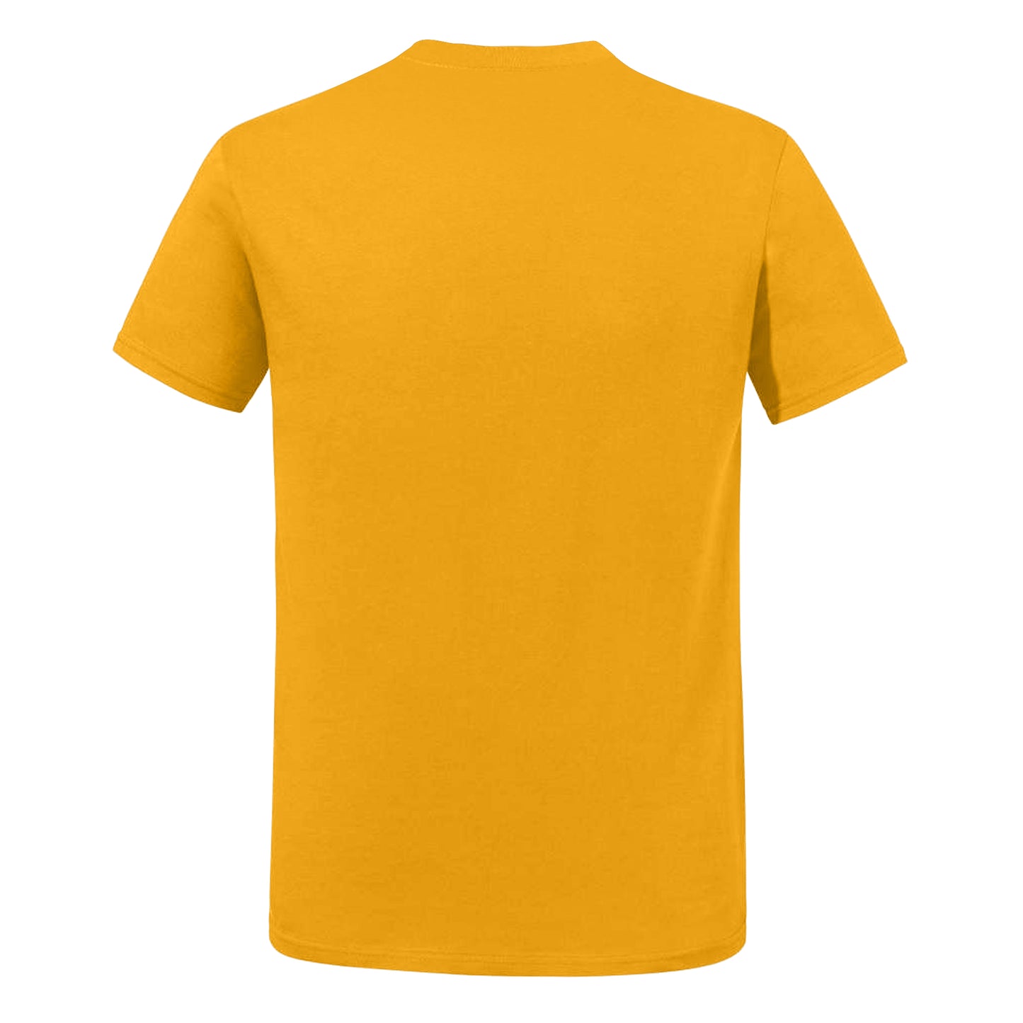 Gold - Back - Jerzees Mens Eco Premium Organic T-Shirt