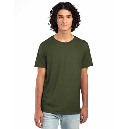 Military Green - Side - Jerzees Mens Eco Premium Organic T-Shirt