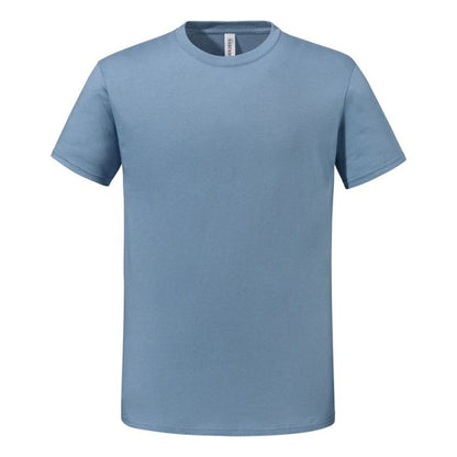 Mineral Blue - Front - Jerzees Mens Eco Premium Organic T-Shirt