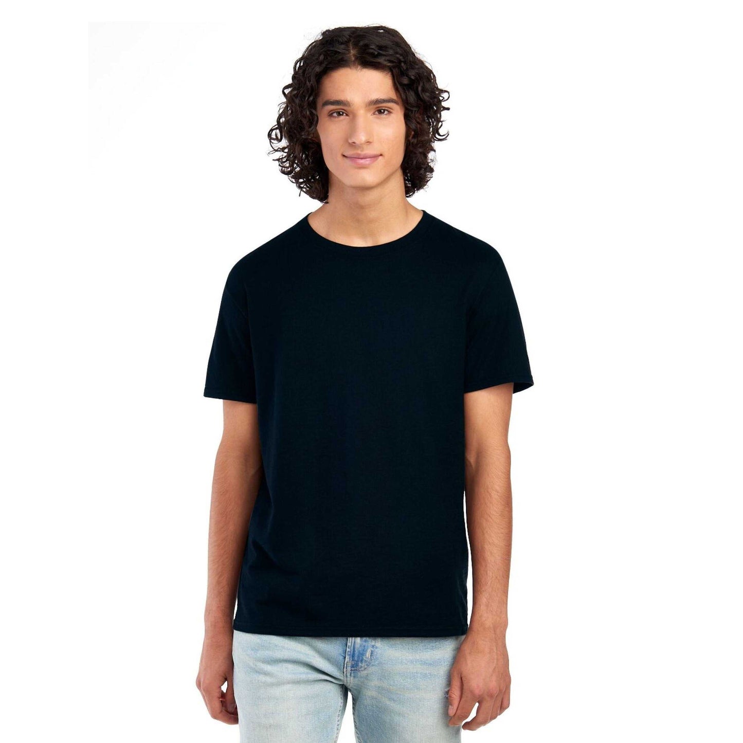 Black - Side - Jerzees Mens Eco Premium Organic T-Shirt