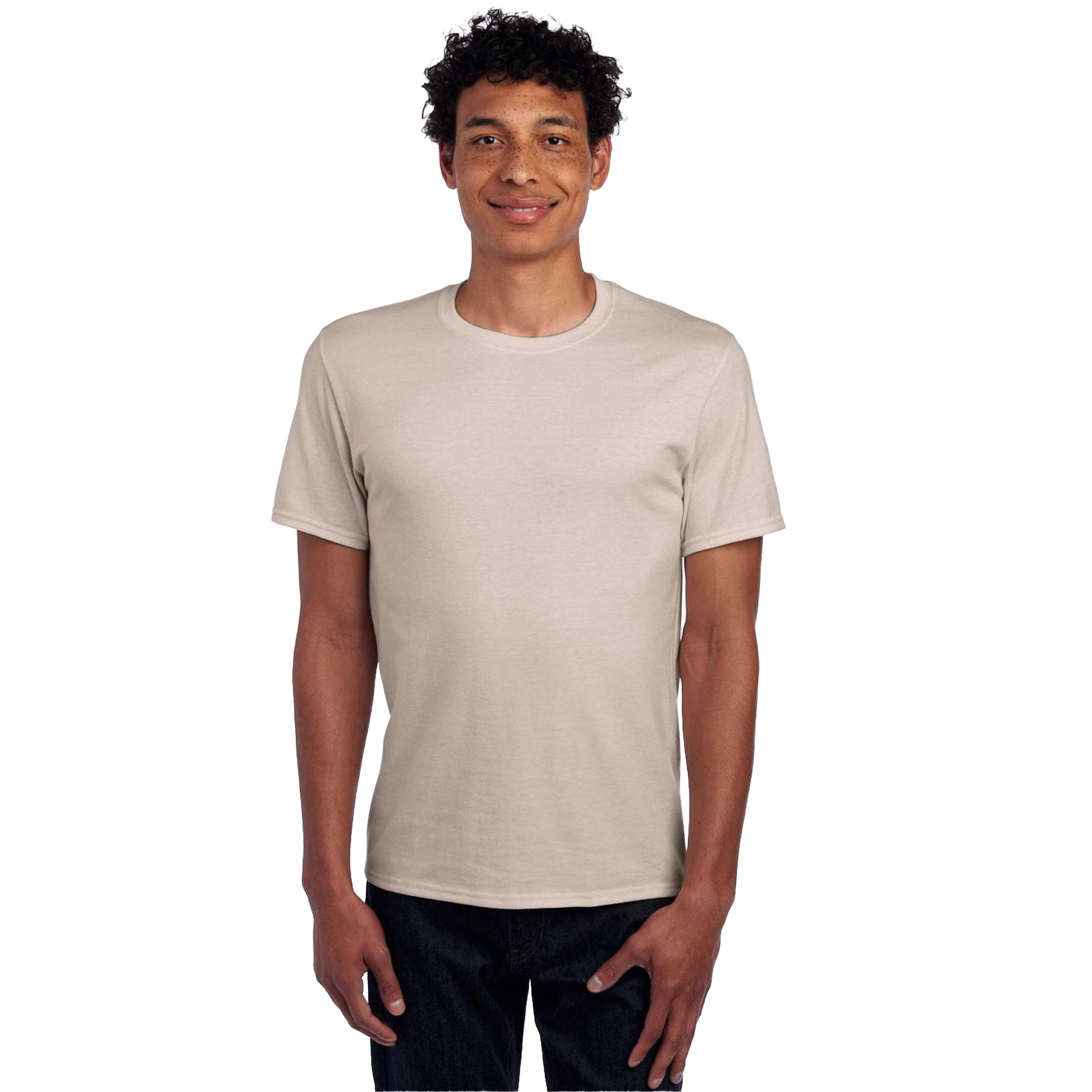 Putty - Back - Jerzees Mens Eco Premium Organic T-Shirt