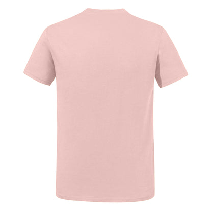 Blush Pink - Back - Jerzees Mens Eco Premium Organic T-Shirt