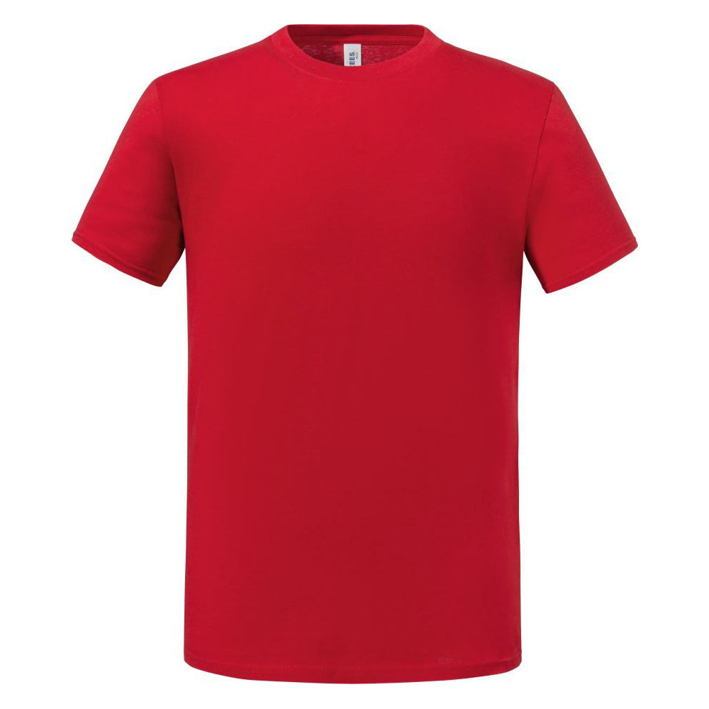True Red - Back - Jerzees Mens Eco Premium Organic T-Shirt