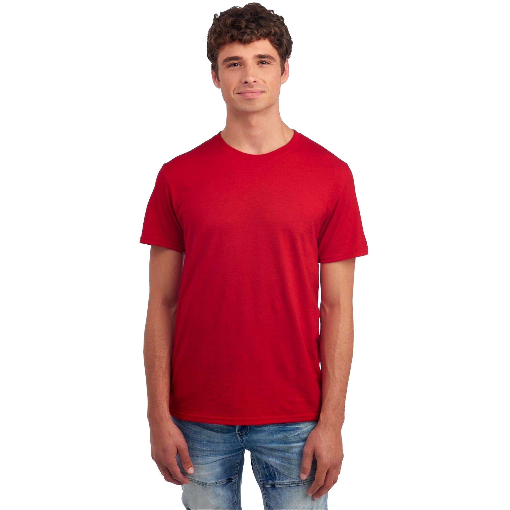True Red - Lifestyle - Jerzees Mens Eco Premium Organic T-Shirt