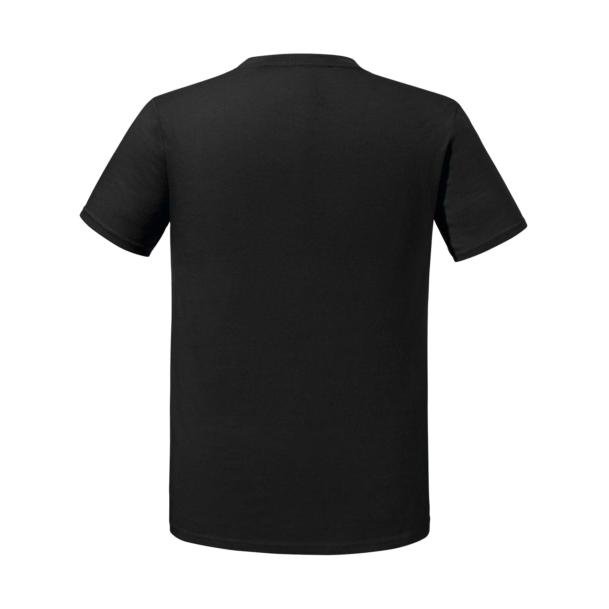 Black - Back - Jerzees Mens Essential Cotton T-Shirt