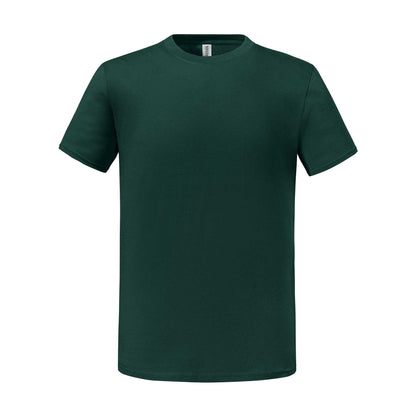 Forest Green - Front - Jerzees Mens Essential Cotton T-Shirt