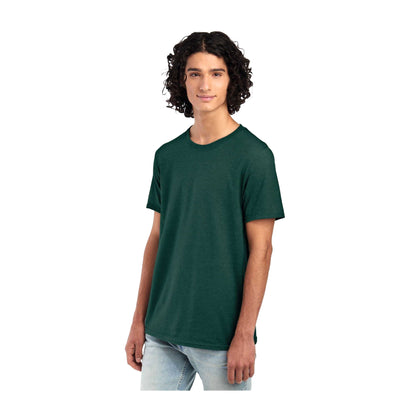 Forest Green - Side - Jerzees Mens Essential Cotton T-Shirt
