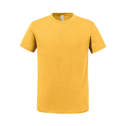 Gold - Front - Jerzees Mens Essential Cotton T-Shirt