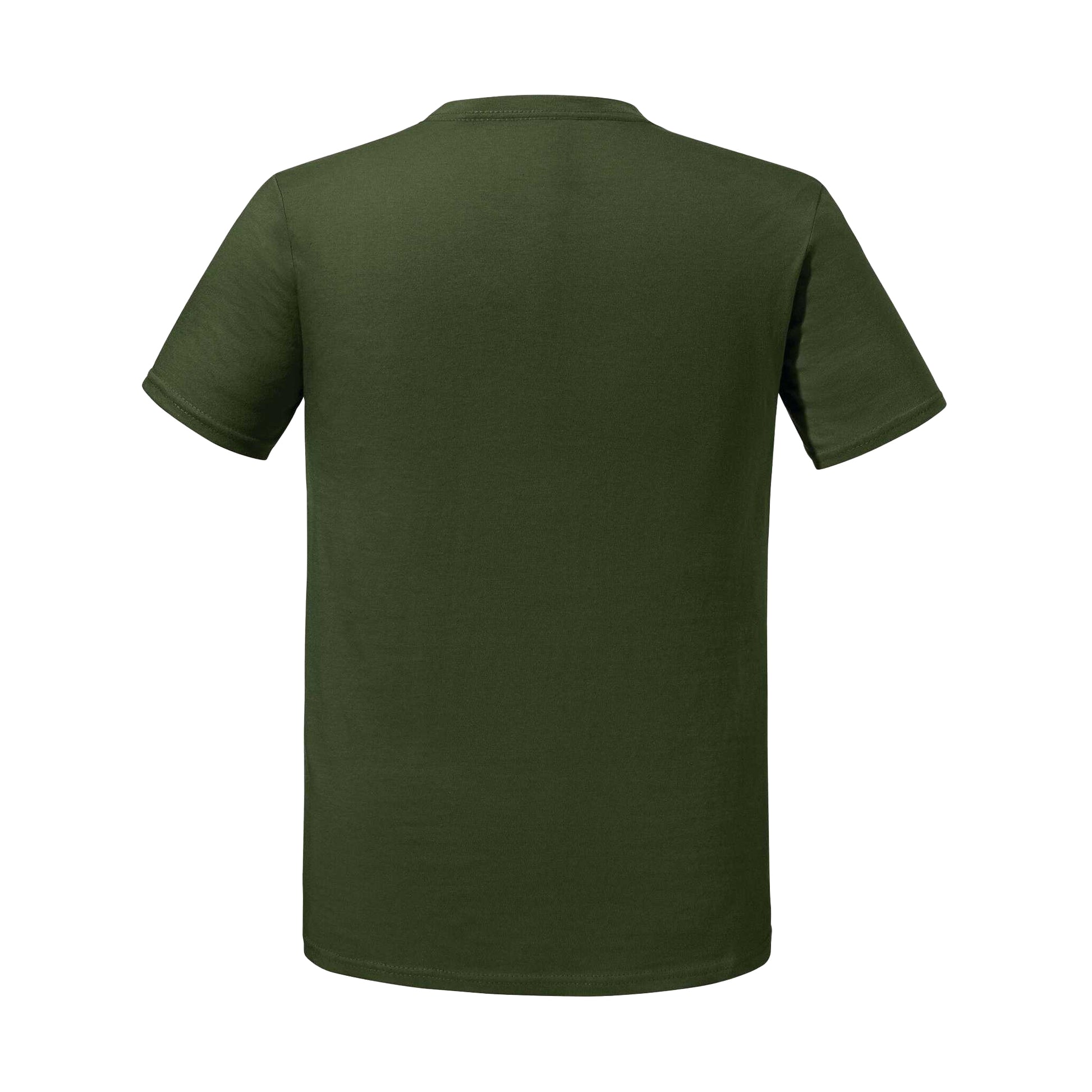 Military Green - Back - Jerzees Mens Essential Cotton T-Shirt
