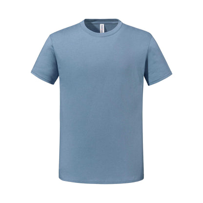 Mineral Blue - Front - Jerzees Mens Essential Cotton T-Shirt