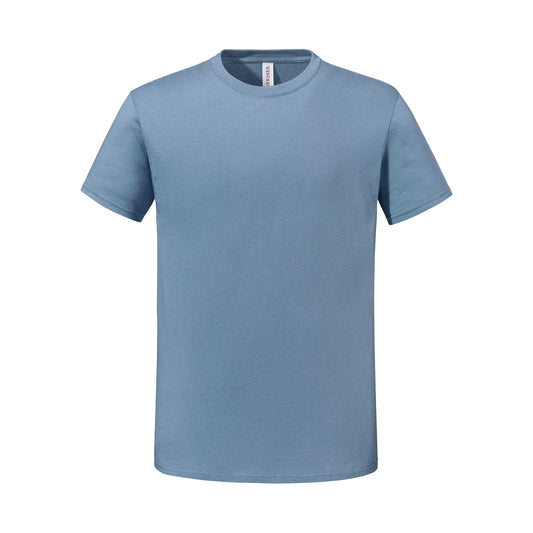 Mineral Blue - Front - Jerzees Mens Essential Cotton T-Shirt