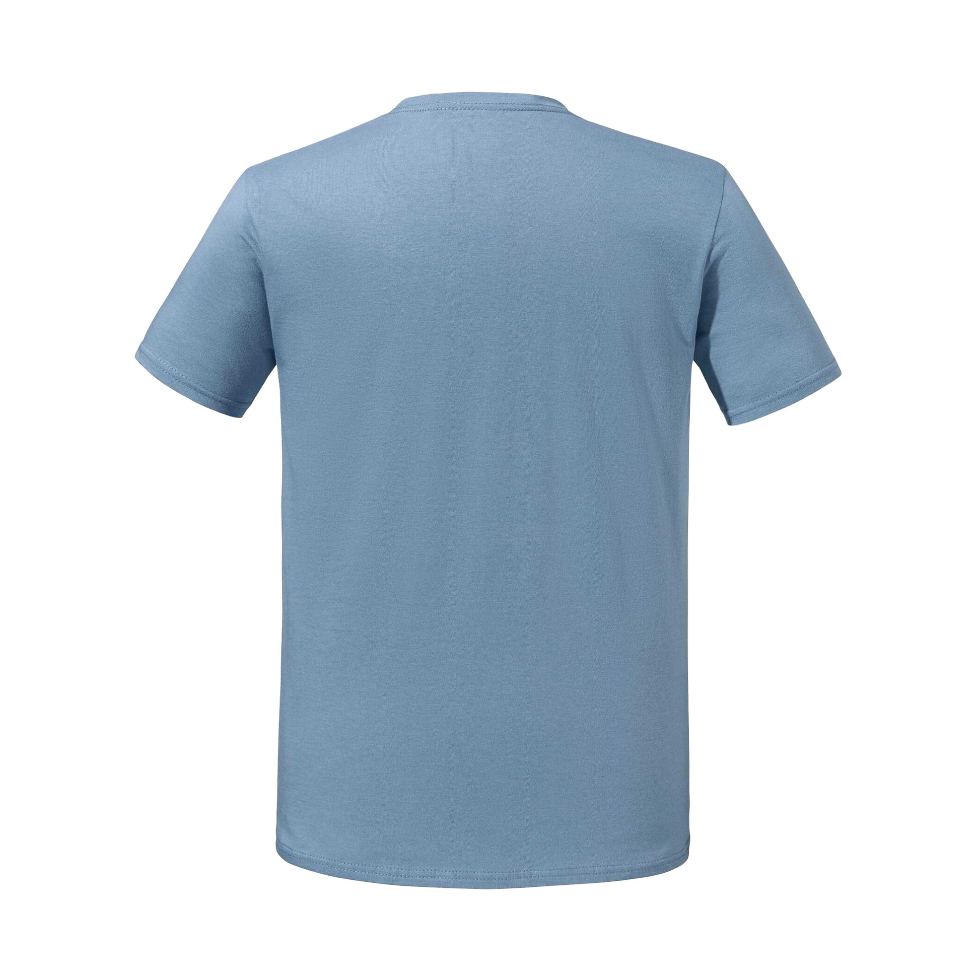 Mineral Blue - Back - Jerzees Mens Essential Cotton T-Shirt