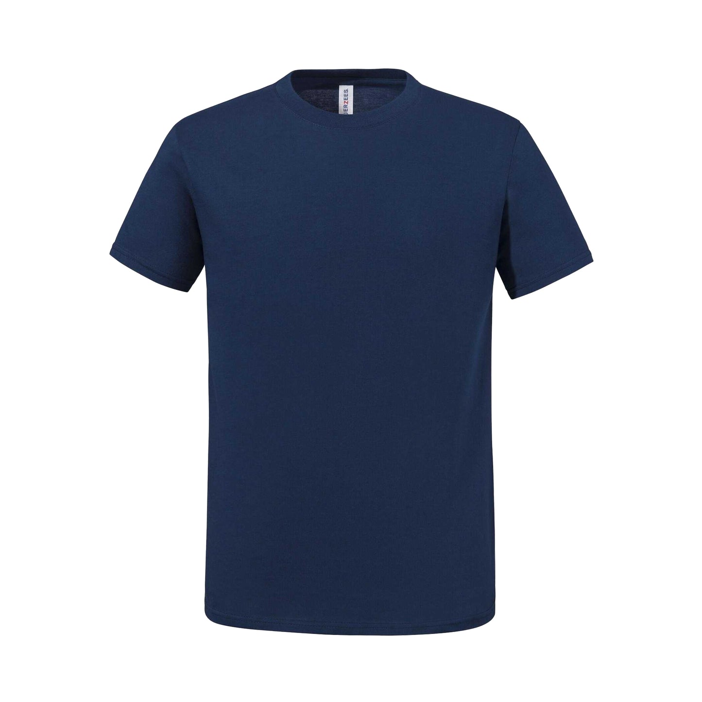 Navy Blue - Front - Jerzees Mens Essential Cotton T-Shirt