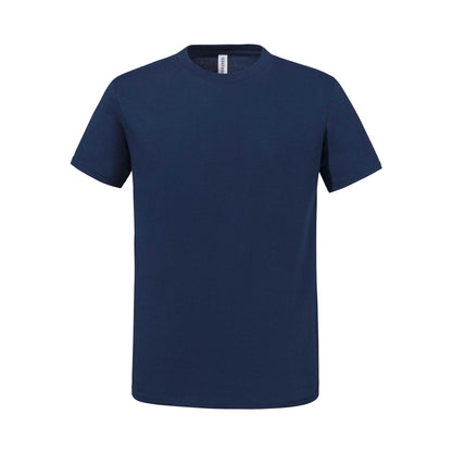 Navy Blue - Front - Jerzees Mens Essential Cotton T-Shirt