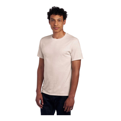 Sandstone - Side - Jerzees Mens Essential Cotton T-Shirt