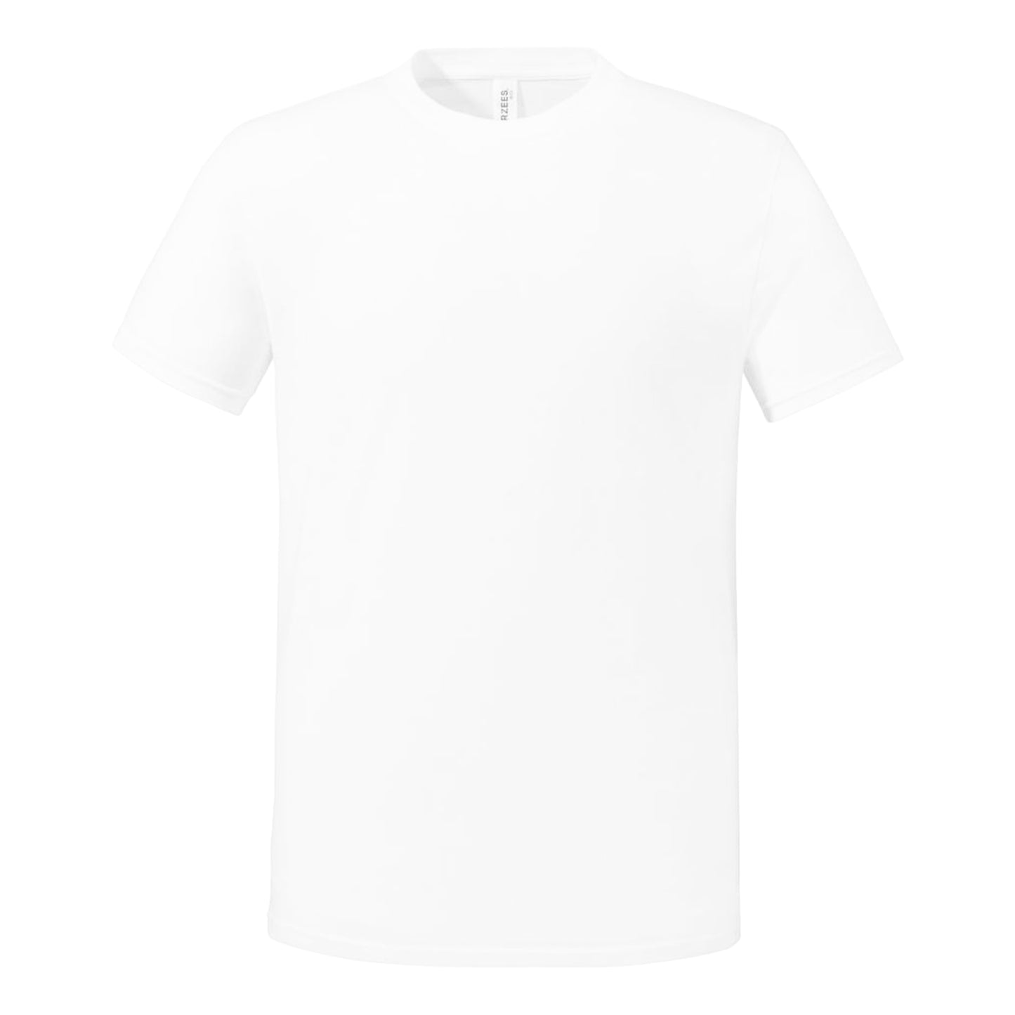 White - Front - Jerzees Mens Essential Cotton T-Shirt