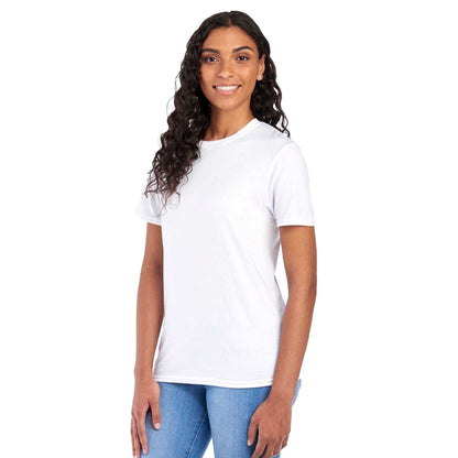 White - Side - Jerzees Mens Essential Cotton T-Shirt