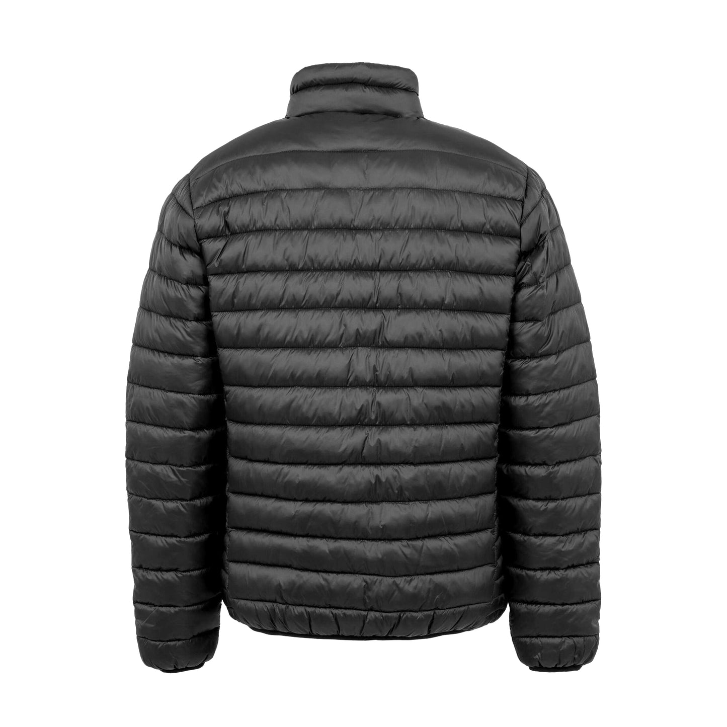 Black - Back - Result Recycled Unisex Adult Recycled Padded Jacket