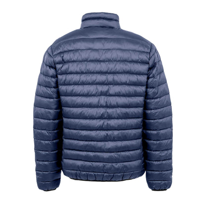 Navy - Back - Result Recycled Unisex Adult Recycled Padded Jacket
