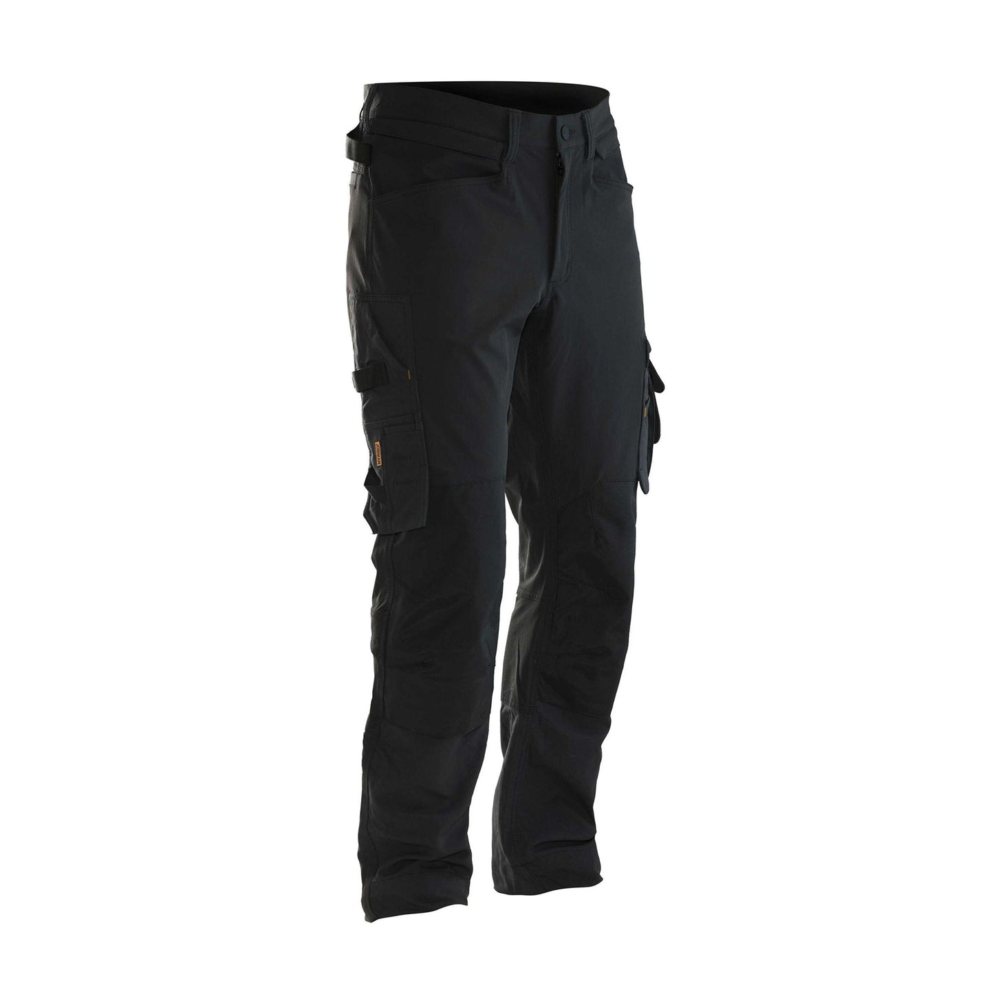 Black - Side - Jobman Mens Craftsman 4 Way Stretch Trousers