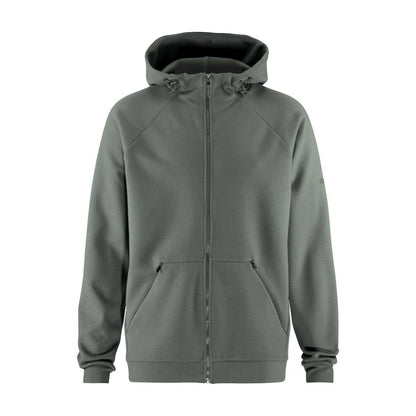 Leaf - Front - Craft Mens ADV Join Full Zip Hoodie
