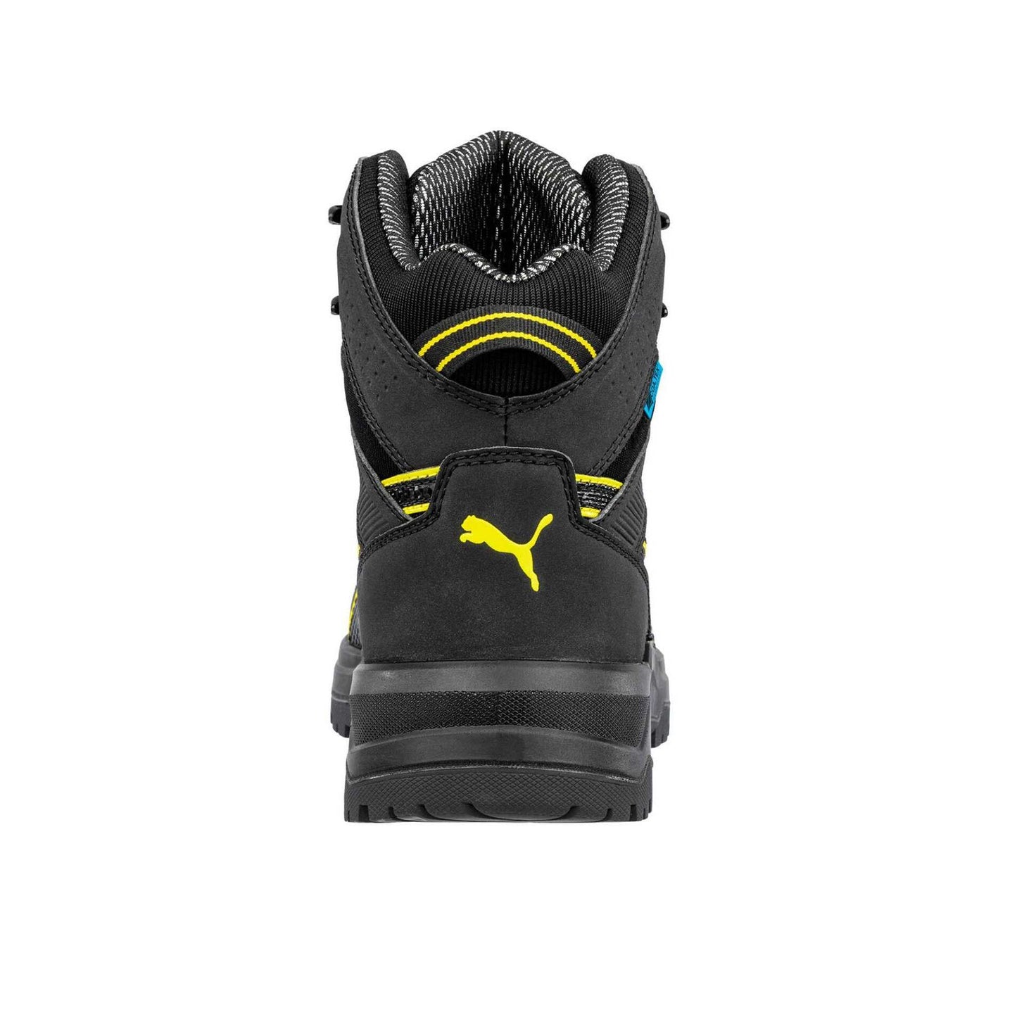 Black - Back - Puma Safety Mens Rock Heavy Duty Mid Cut Safety Boots